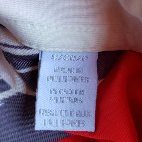 CALLAWAY Women's Red Stretch UPF 15+ Elbow Sleeve Golf Polo Shirt sz S - Picture 6 of 8